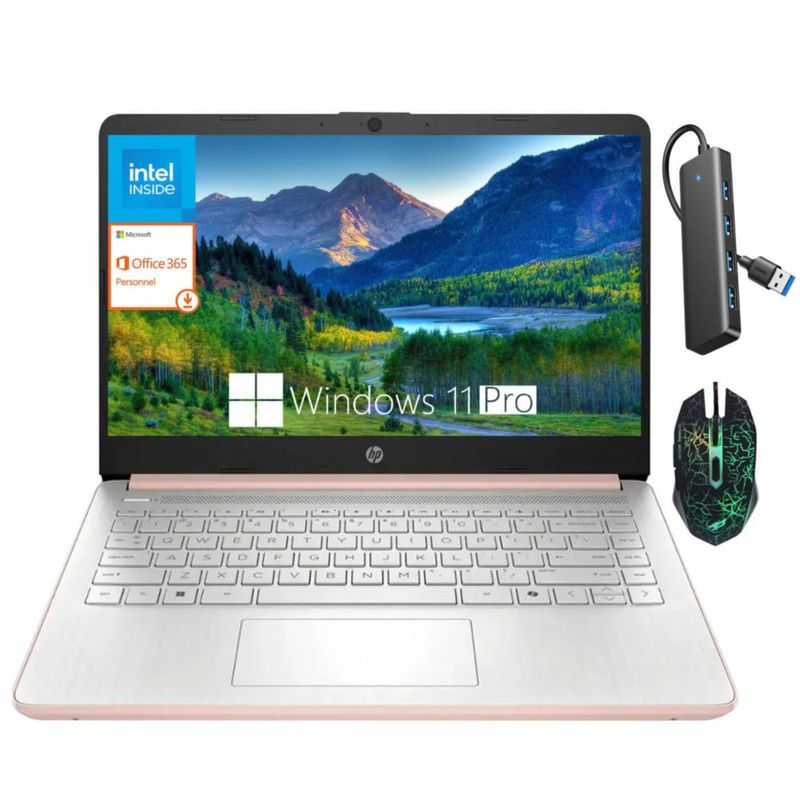 Laptop HP de 14" Intel N150 4 GB de RAM 192 GB Windows 11 Pro