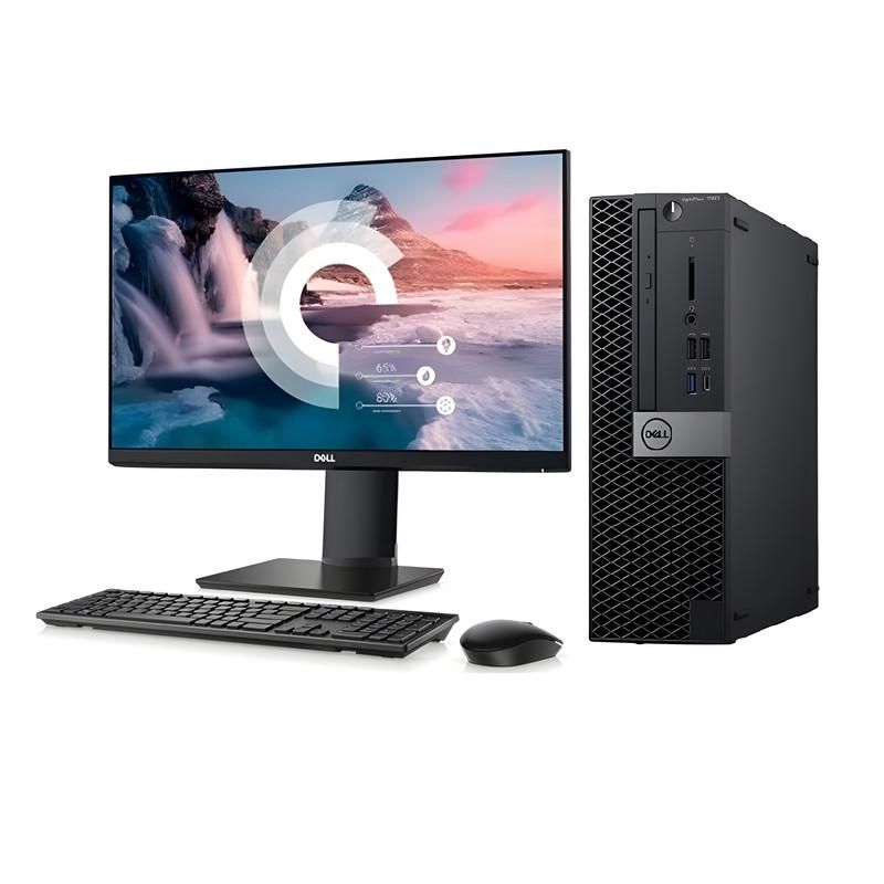 PC Dell OptiPlex 3060 SFF, Core i3-8a, 8GB RAM, 256GB SSD, MONITOR 19"