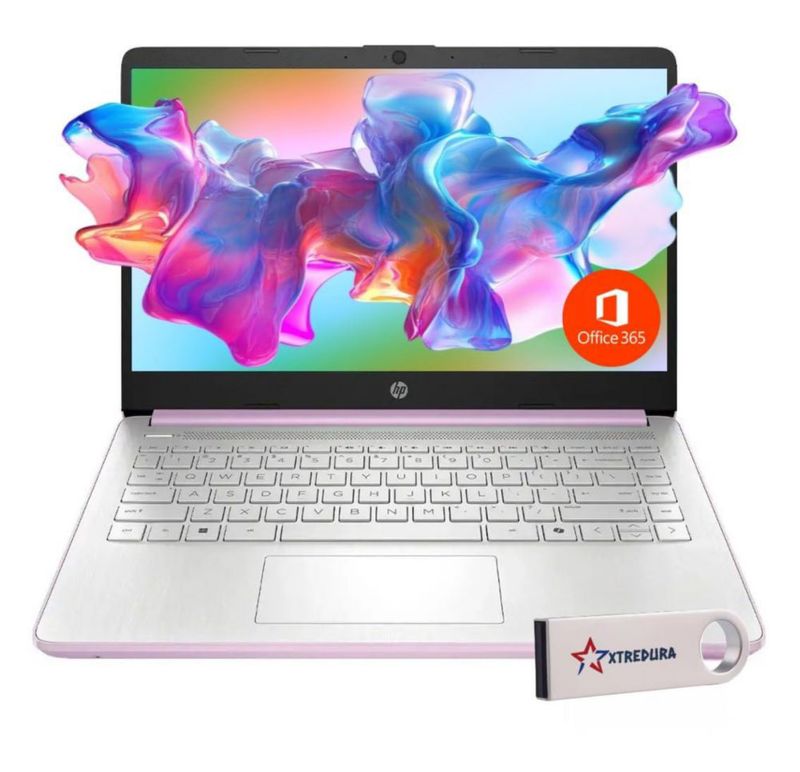 Laptop HP 14" Intel N150 16 GB RAM 128 GB SSD WiFi 6