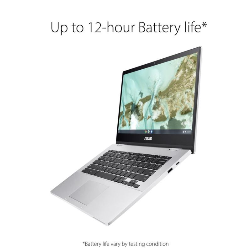 Laptop ASUS CX1400CNA Chromebook de 14" FHD Intel Celeron