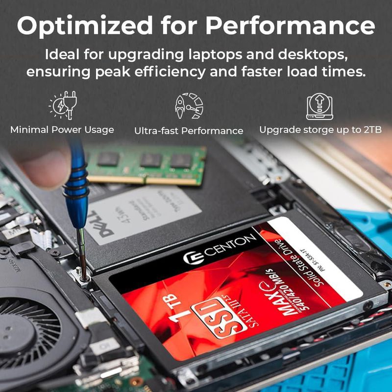 Unidad de estado sólido SSD Centon MP de 960 GB SATA III de 25"