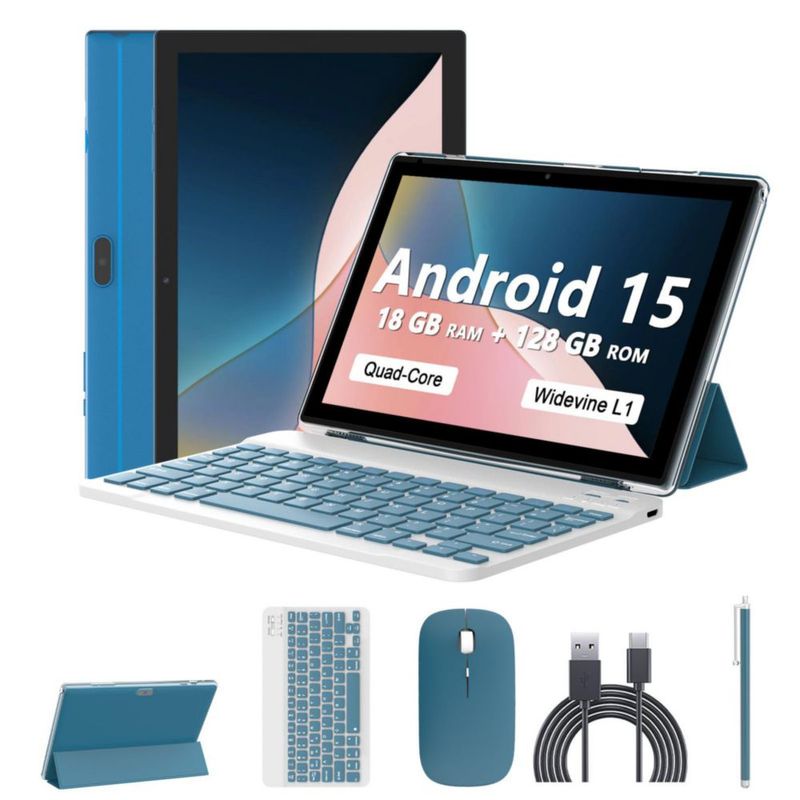 Tablet CUPEISI Android 15 10 pulgadas 18 GB RAM 128 GB ROM 2 TB Expandir