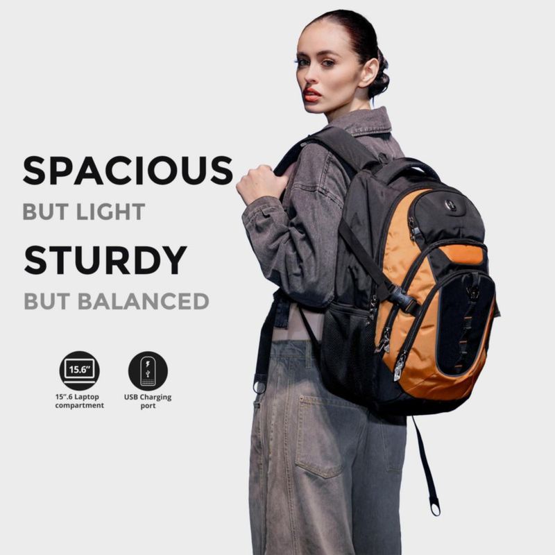 Mochila para laptop Swissdigital SD803-66 con puerto USB 31 L