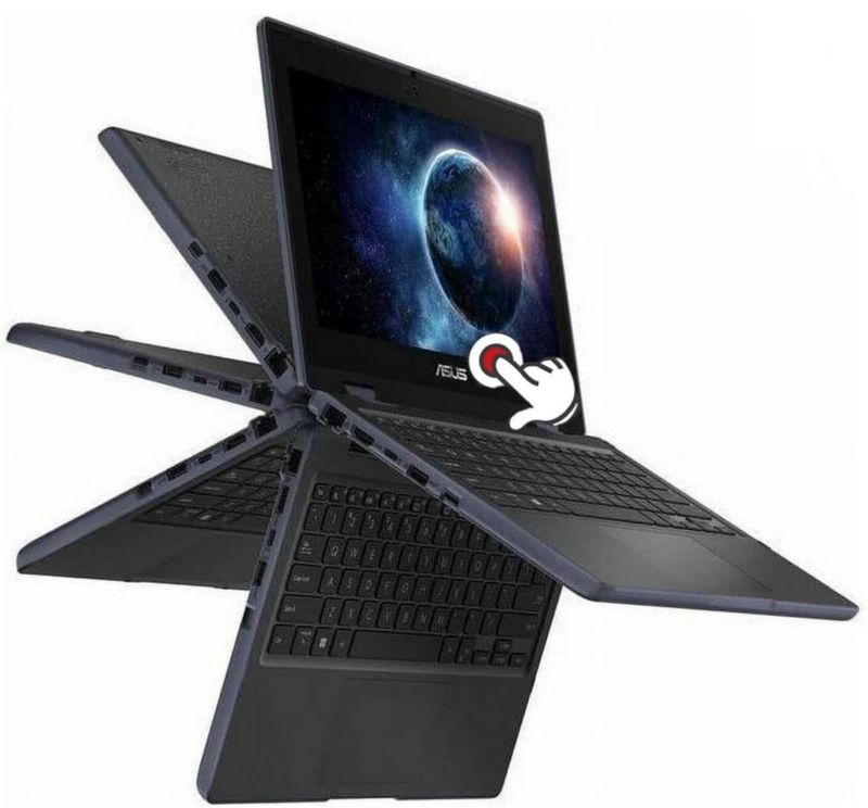 ASUS portátil 2 en 1 de 116" Intel N100 4 GB 256 GB SSD