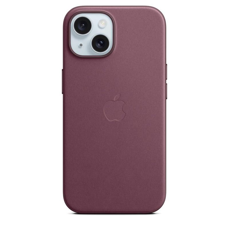Funda FineWoven con MagSafe para iPhone 15 de Apple color mora