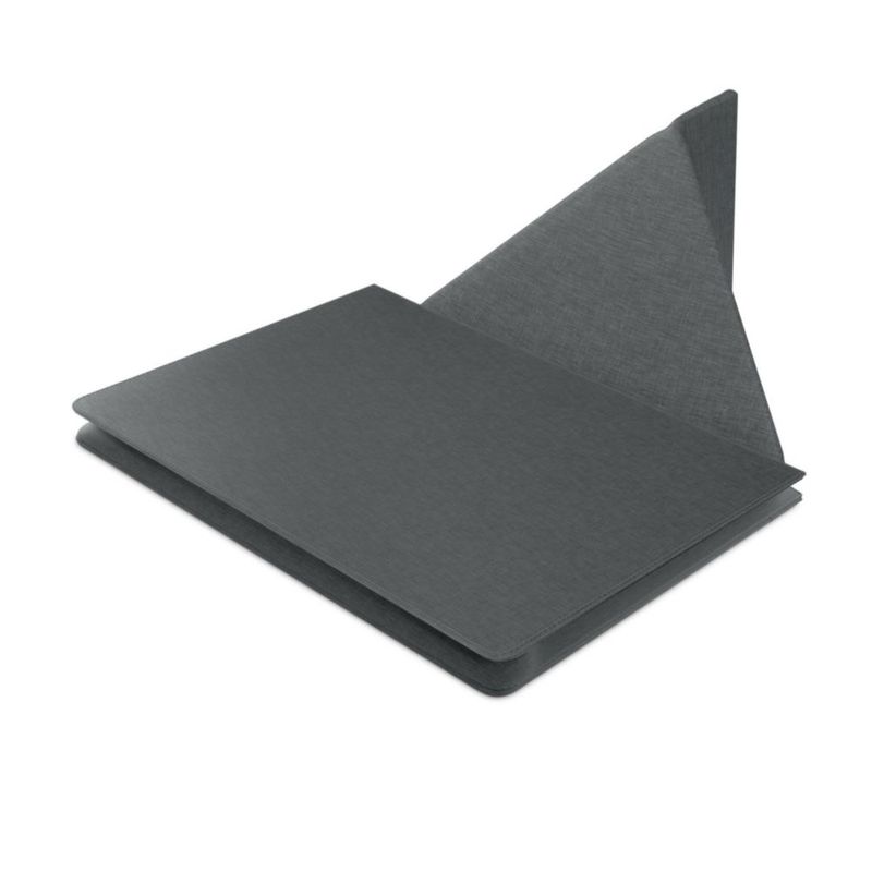 Funda para portátil Lenovo Yoga de 16" convertible con organizador gris