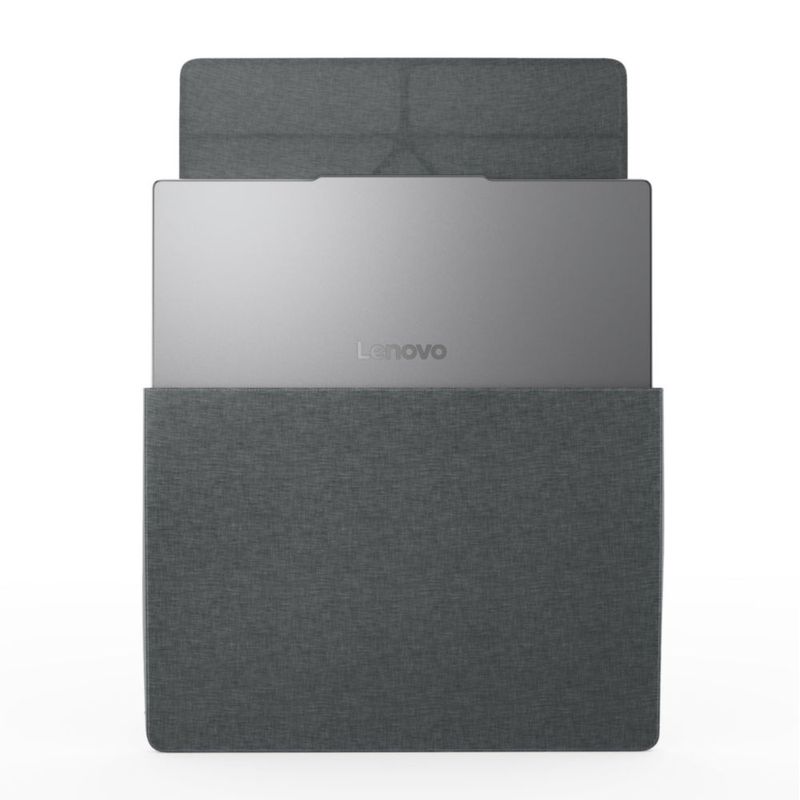 Funda para portátil Lenovo Yoga de 16" convertible con organizador gris