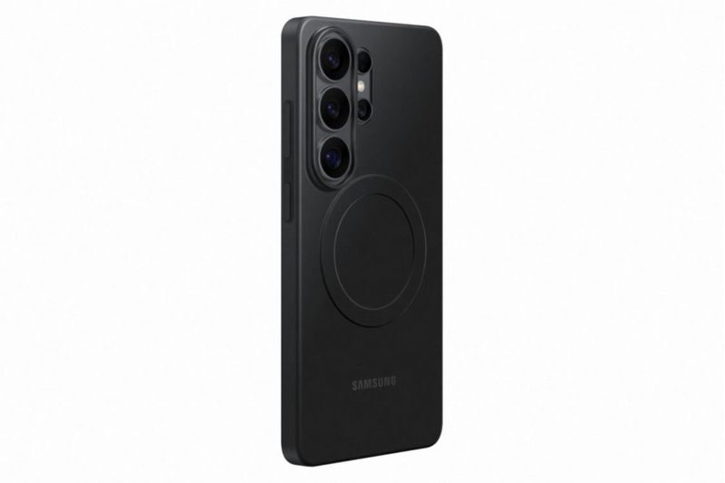 Funda magnética ultradelgada negra para Samsung Galaxy S26 Ultra