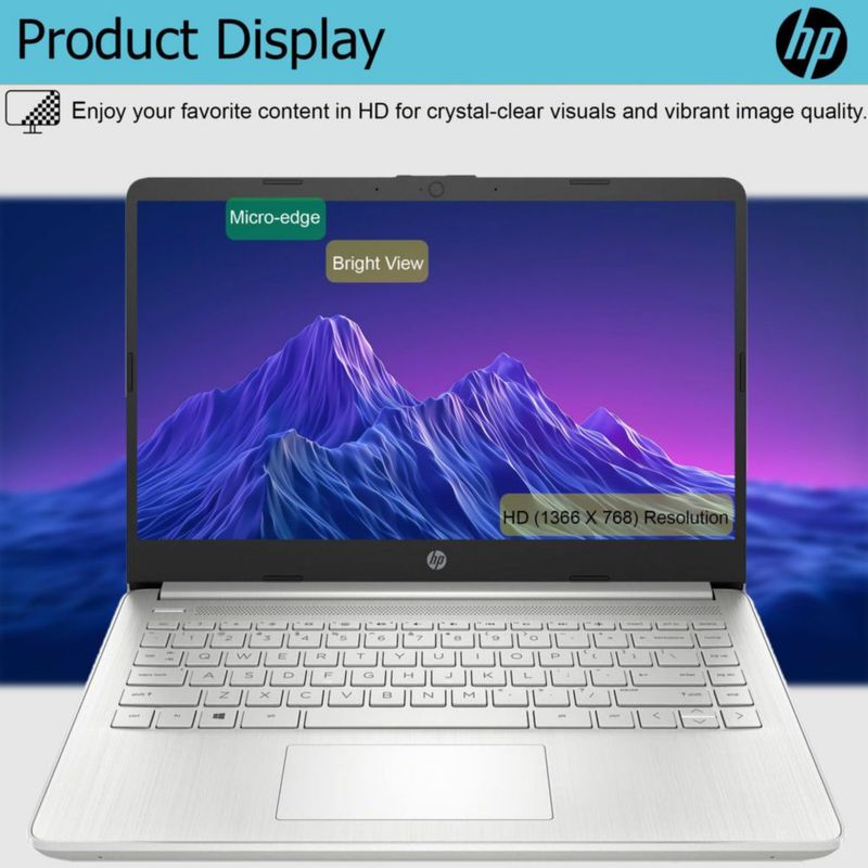 Laptop HP de 14" Intel Pentium 16 GB 128 GB SSD Windows 11