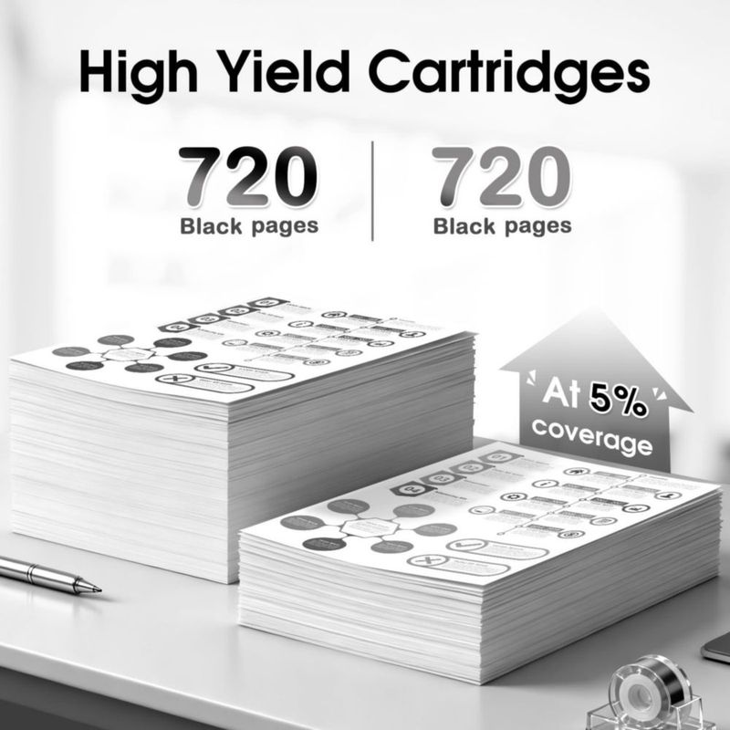 Cartuchos de tinta NOINK 61XL negro de alto rendimiento paquete de 2