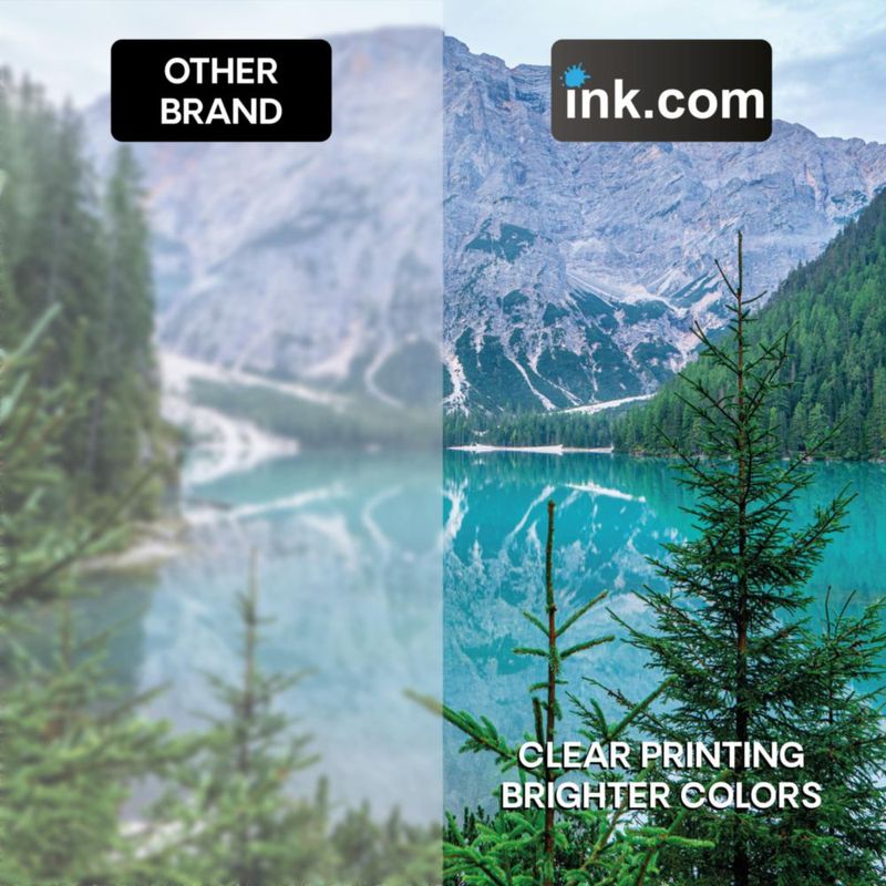 Paquete de 4 cartuchos de tinta LC401XL de Ink.com para impresoras Brother