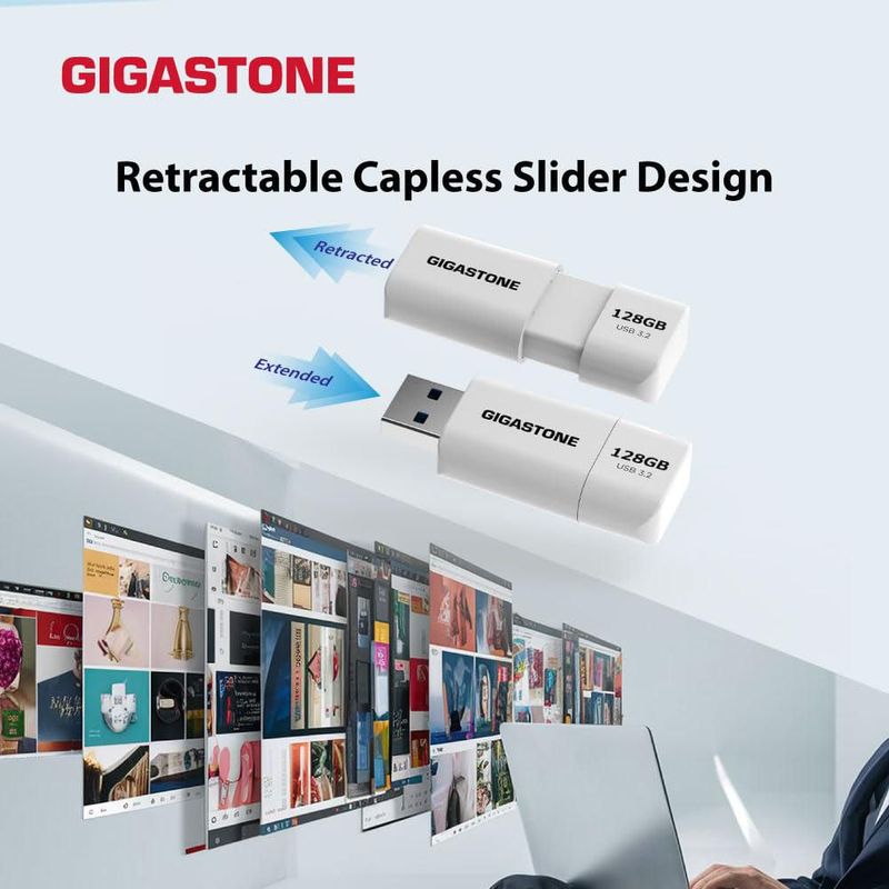 Memoria USB Gigastone Z60 de 256 GB USB 3.2 Gen 1 120 MB/s