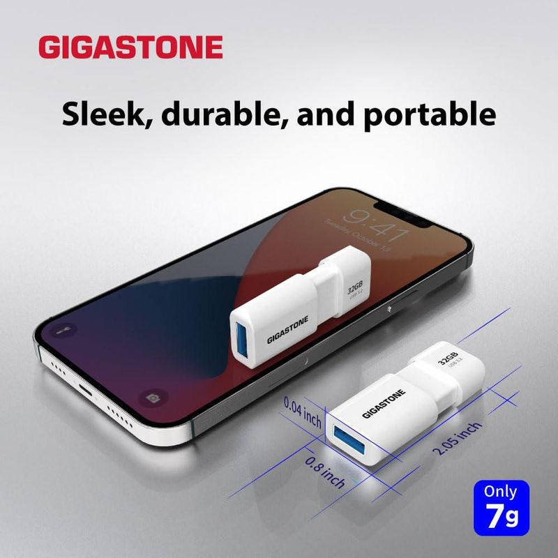 Memoria USB Gigastone Z60 de 256 GB USB 3.2 Gen 1 120 MB/s