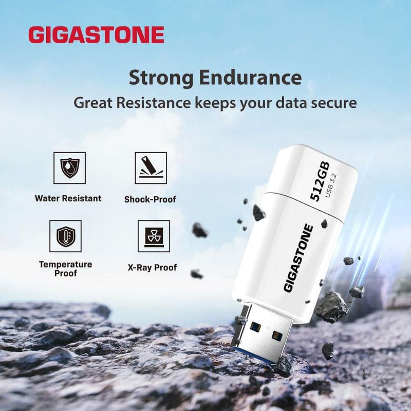 Memoria USB Gigastone Z60 de 256 GB USB 3.2 Gen 1 120 MB/s