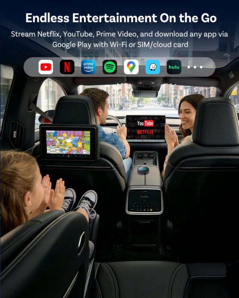 Adaptador inalámbrico CarPlay OTTOCAST de cableado a inalámbrico