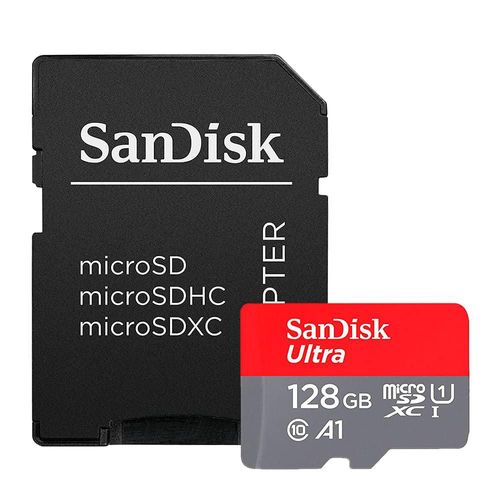 Tarjeta de memoria SanDisk Ultra 128GB UHS-I Class 10 microSDXC