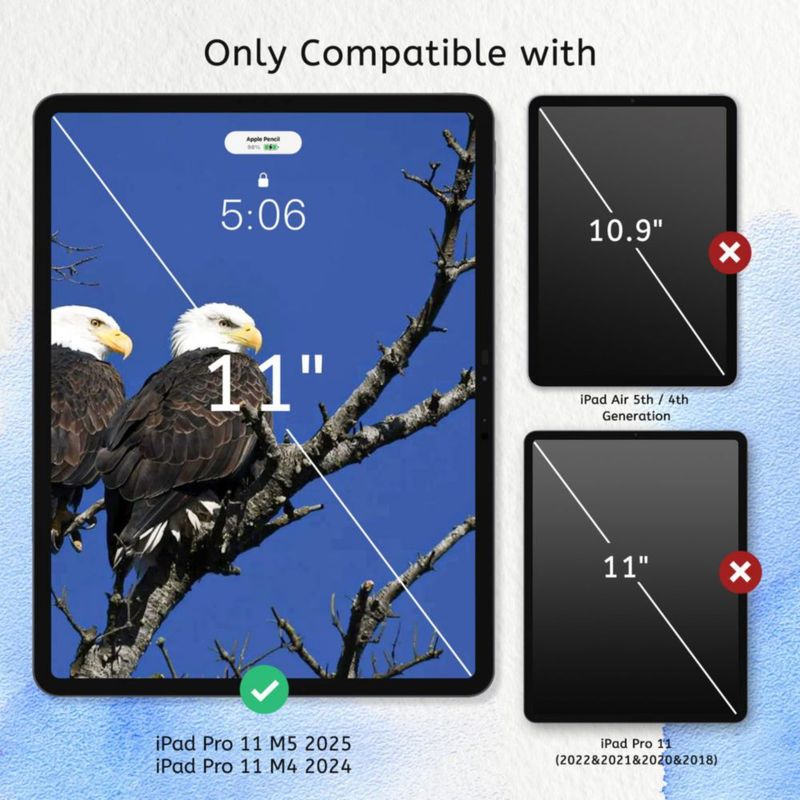 Protector de pantalla MOBDIK Paperfeel para iPad Pro 11" M5 2025