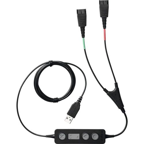 Cable Jabra Link 265 USB/QD para capacitación negro
