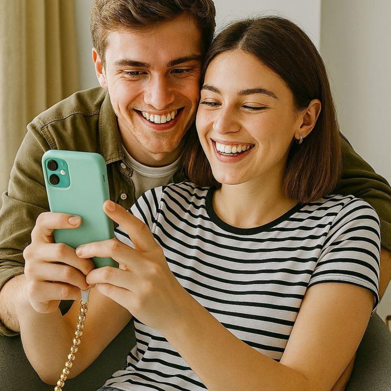 Cable cargador para celular MyfavoriteK 2 en 1 USB-C de 1 m dorado