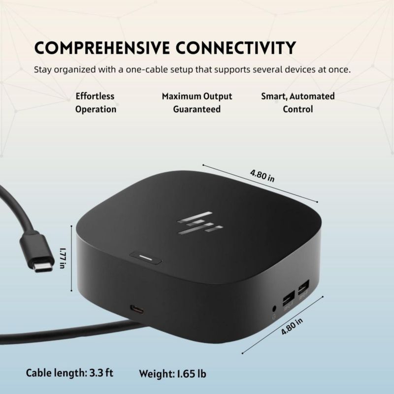 Docking Station Luserna 5TW10AA USB-C para dos monitores 120W