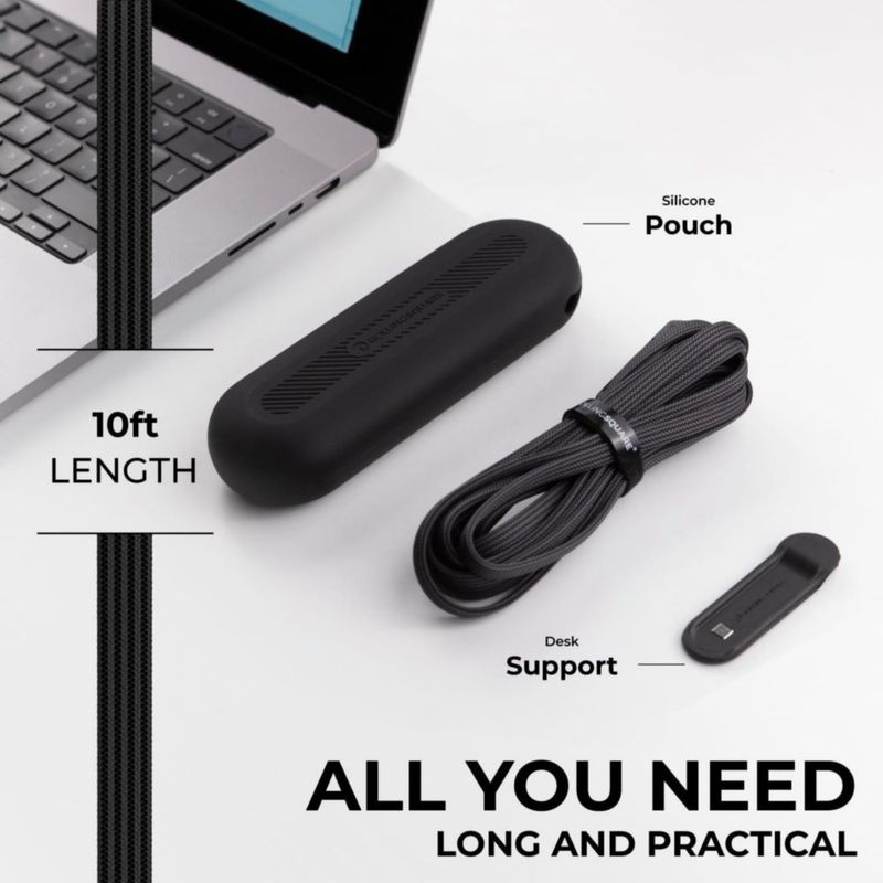 Cable de carga Rolling Square inCharge XL 6 en 1 100 W 3 m