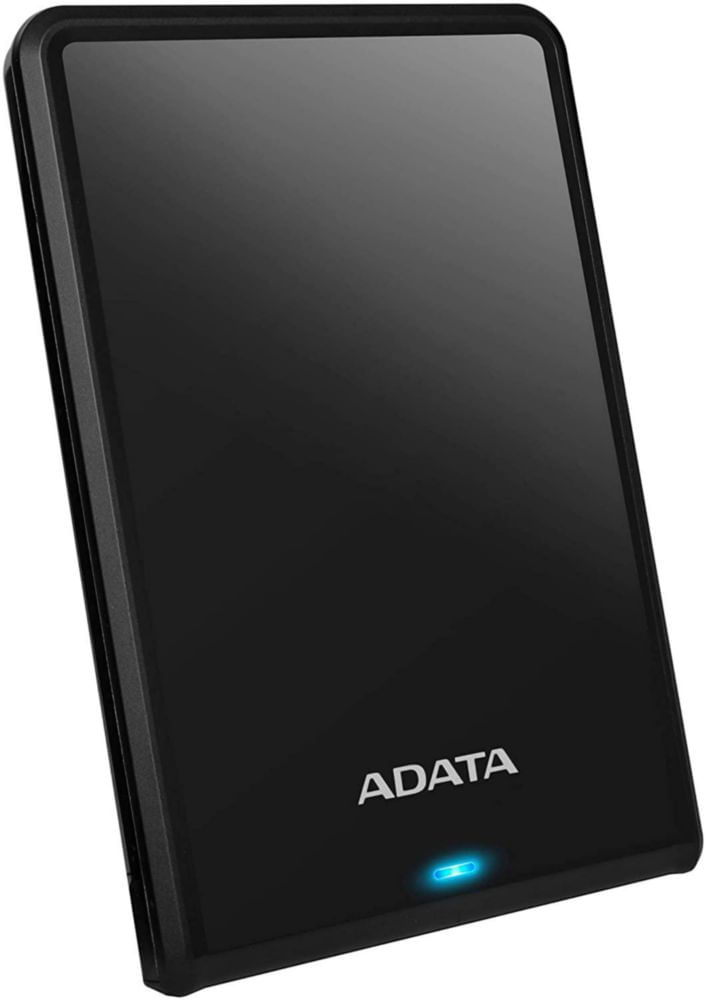 ADATA Disco Duro Externo HDD HV620S, 1 TB, Negro, USB 3.1, Ultra Delga