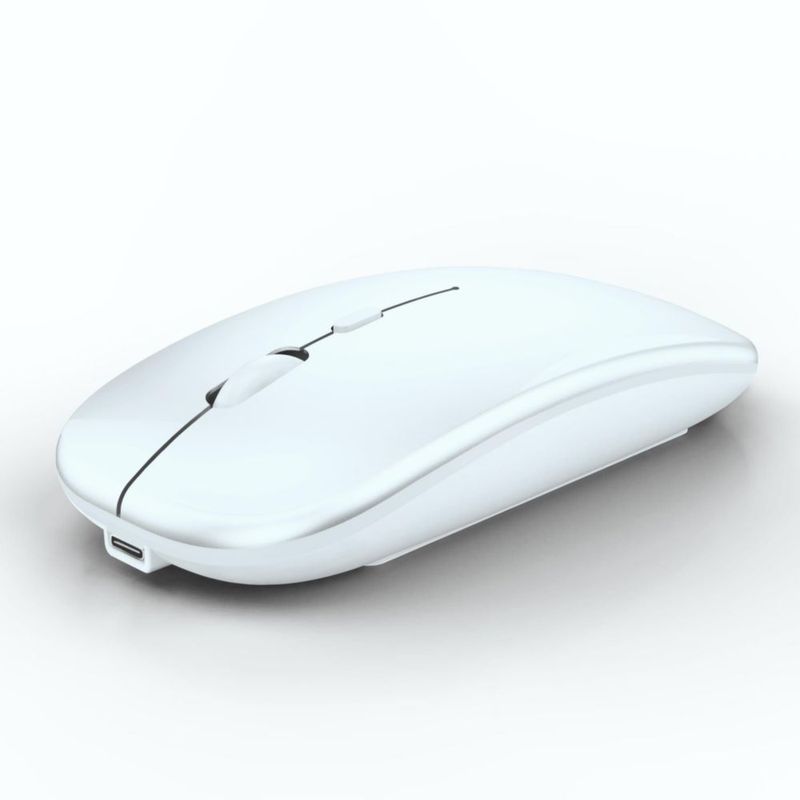 Mouse inalámbrico WREANU de doble modo Bluetooth 5.2 recargable