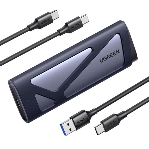 UGREEN Carcasa M.2 NVMe+SATA SSD 8TB 10Gbps Caja Disco Duro USB 3.2 Ge