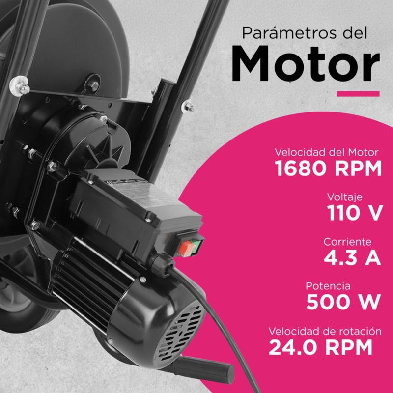 Revolvedora Eléctrica De Cemento  VANLIG 4m3 Mortero Estuco 500w