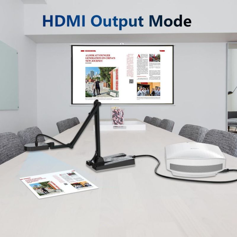 Cámara de documentos ActionRing HSV229 15 MP 4K plegable USB