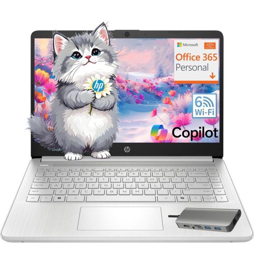 Laptop HP 14" Intel N150 16 GB RAM 128 GB SSD Windows 11