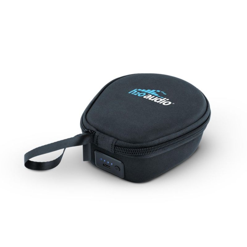 Estuche de carga H2O Audio TRI 2 Series de carcasa rígida con batería