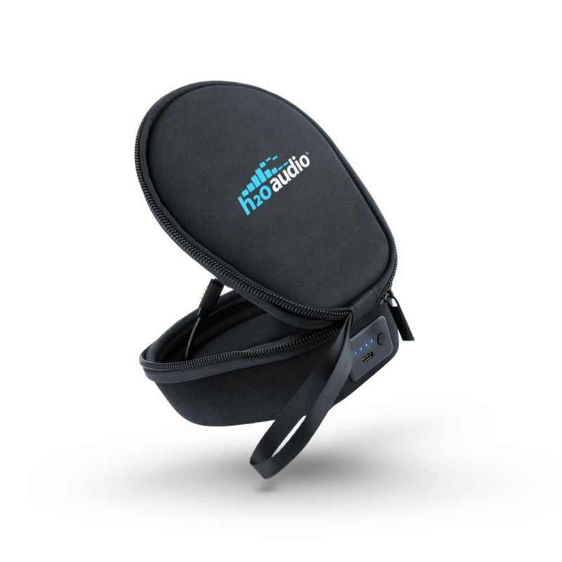 Estuche de carga H2O Audio TRI 2 Series de carcasa rígida con batería