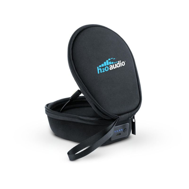 Estuche de carga H2O Audio TRI 2 Series de carcasa rígida con batería