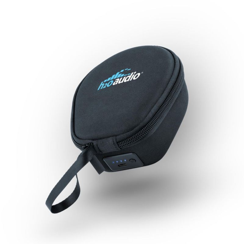 Estuche de carga H2O Audio TRI 2 Series de carcasa rígida con batería