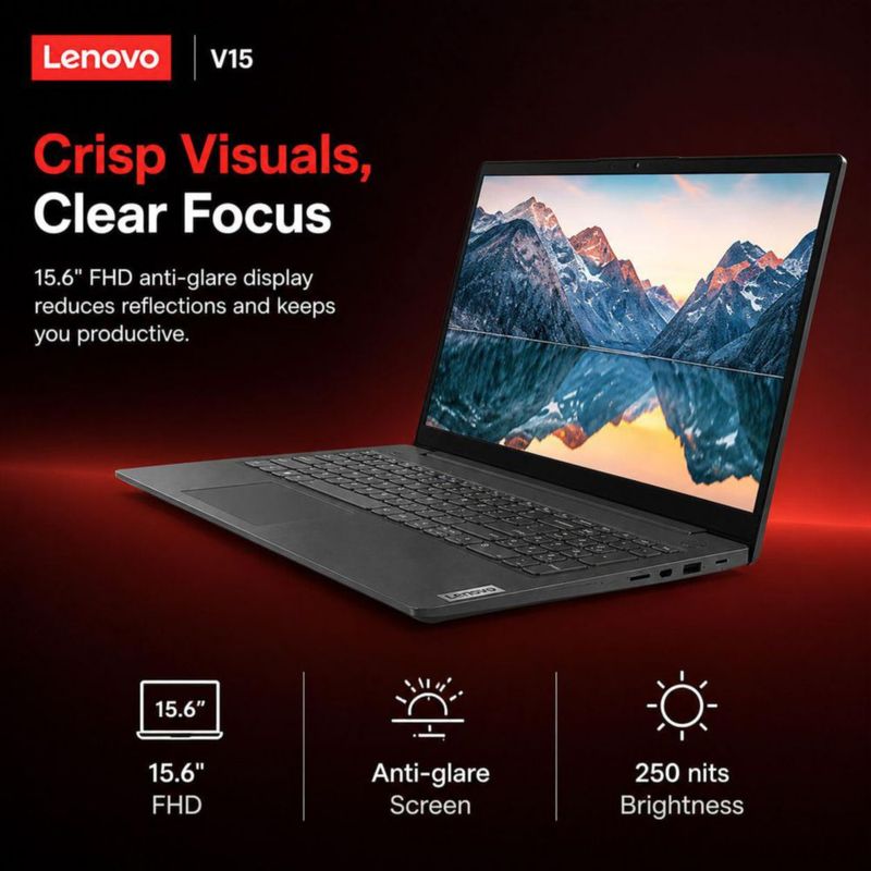 Notebook Lenovo V15 AMD Ryzen 3 16GB 1TB 156" FHD Win11