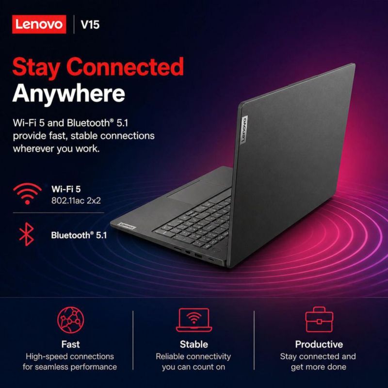 Notebook Lenovo V15 AMD Ryzen 3 16GB 1TB 156" FHD Win11