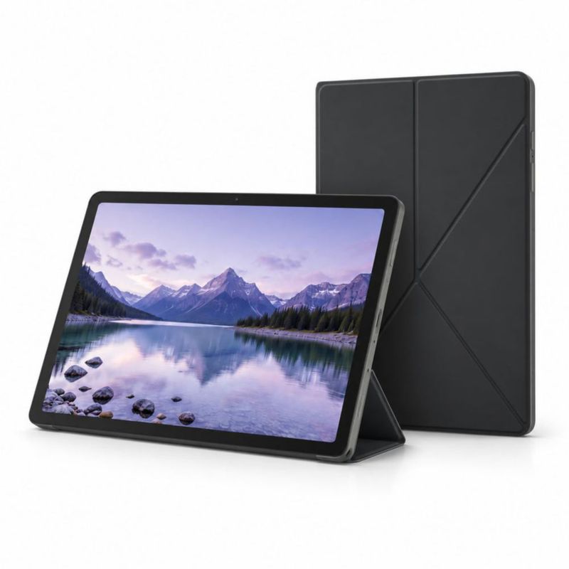 Tablet Samsung Galaxy Tab A9+ 11" 64GB Wi‑Fi con funda tipo libro
