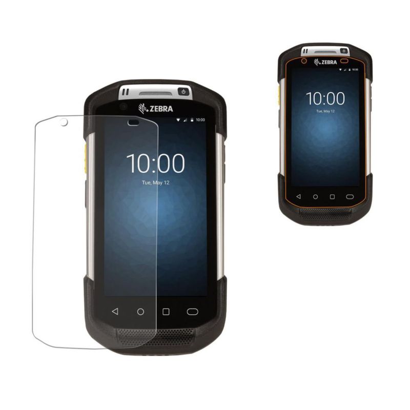 CARPSDZY Protector de pantalla de vidrio templado de 5 piezas para Zebra Symbol TC70 TC70X TC72 TC75 TC75X TC77 computadora móvil portátil con escáner
