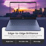 Laptop HP Stream 14" HD Intel Celeron 16GB 564GB Azul Real
