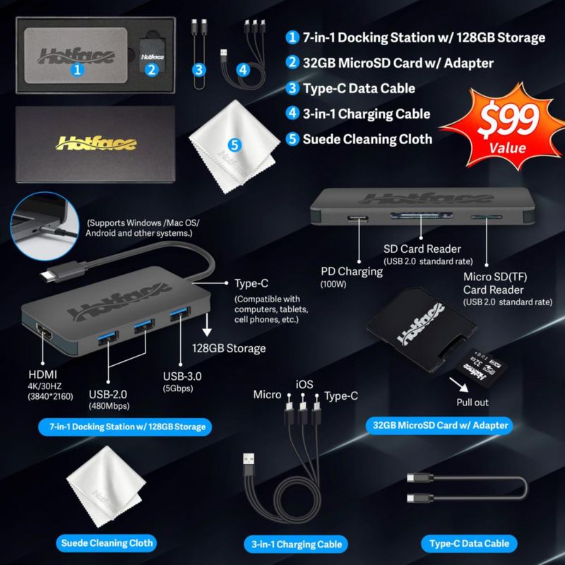 Ordenador portátil HP Stream 14 HD BrightView Intel Celeron N4120 de 16 GB