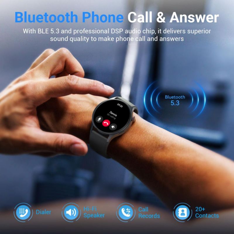 Reloj inteligente Fitpolo AR-01 1.3" AMOLED para hombre y mujer IP68
