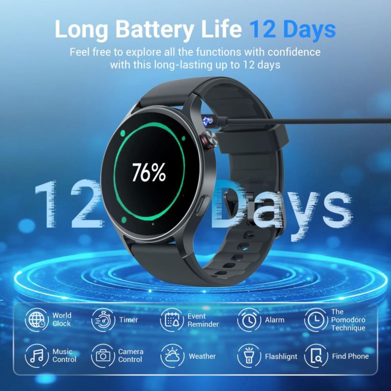 Reloj inteligente Fitpolo AR-01 1.3" AMOLED para hombre y mujer IP68