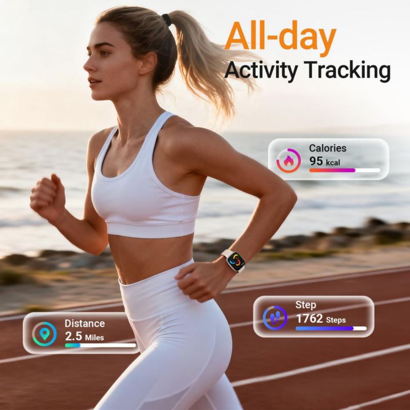 Smartwatch Fitpolo GTX20 1.85" AMOLED Llamadas Bluetooth 3ATM