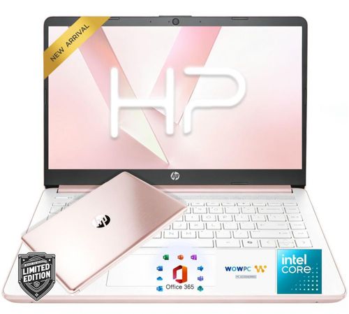 Laptop HP Ultrabook Intel 14" 4GB RAM 64GB SSD Oro Rosa