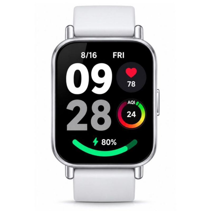SMARTWATCH REDMI WATCH 5 ACTIVE + AUDIFONOS G-TIDE H21 PLATA + BOCINA SANAG M15 BEIGE