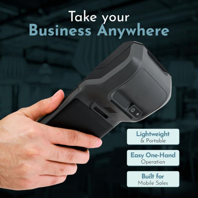 Terminal POS Multzo H10 Android 13 Pantalla Táctil 5.5" Impresora 58mm 4G