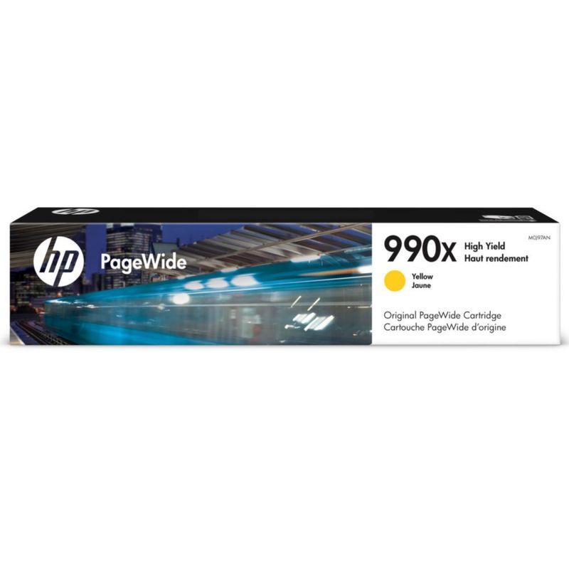 Cartucho de Tinta HP 990X PageWide Alto Rendimiento Amarillo