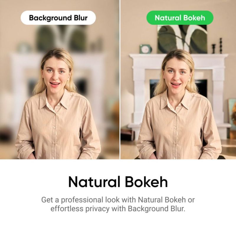 Webcam Insta360 Link 2C 4K HDR con Micrófono AI con Cancelación de Ruido