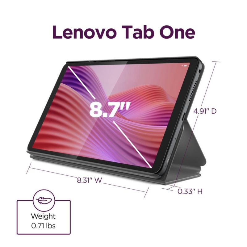 Tablet Lenovo Tab One 8.7" 4GB RAM 64GB MediaTek Helio G85